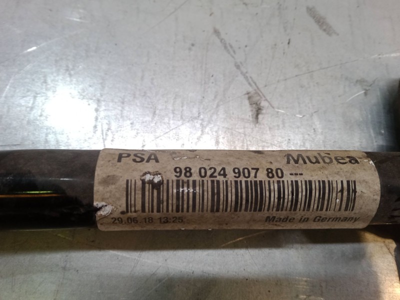 Recambio de barra estabilizadora delantera para citroën c4 spacetourer (3d_) 1.5 bluehdi 130 referencia OEM IAM 9802490780  
