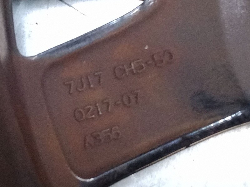 Recambio de llanta aluminio 17´´ para citroën c4 spacetourer (3d_) 1.5 bluehdi 130 referencia OEM IAM 7J17CH5ET50  