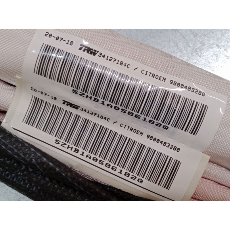 Recambio de airbag delantero izquierdo para citroën c4 spacetourer (3d_) 1.5 bluehdi 130 referencia OEM IAM 9800483280  