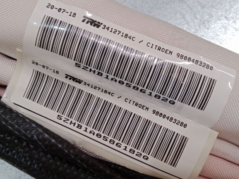 Recambio de airbag delantero izquierdo para citroën c4 spacetourer (3d_) 1.5 bluehdi 130 referencia OEM IAM 9800483280  