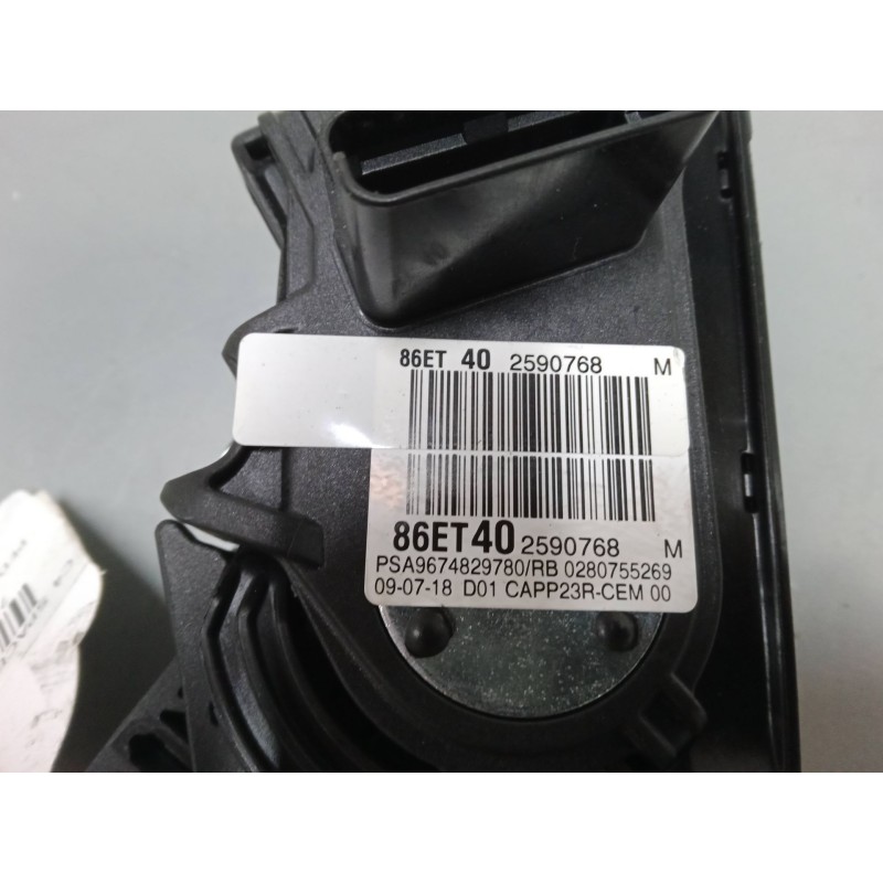 Recambio de pedal acelerador para citroën c4 spacetourer (3d_) 1.5 bluehdi 130 referencia OEM IAM 9838028180  