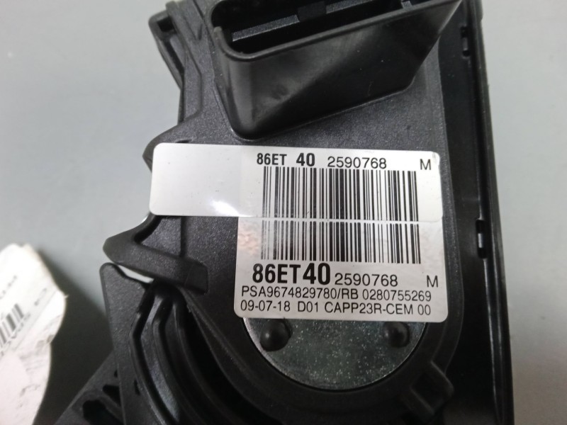 Recambio de pedal acelerador para citroën c4 spacetourer (3d_) 1.5 bluehdi 130 referencia OEM IAM 9838028180  