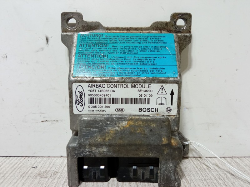 Recambio de centralita airbag para ford ka (rb_) 1.3 i rocam referencia OEM IAM 0285001399  