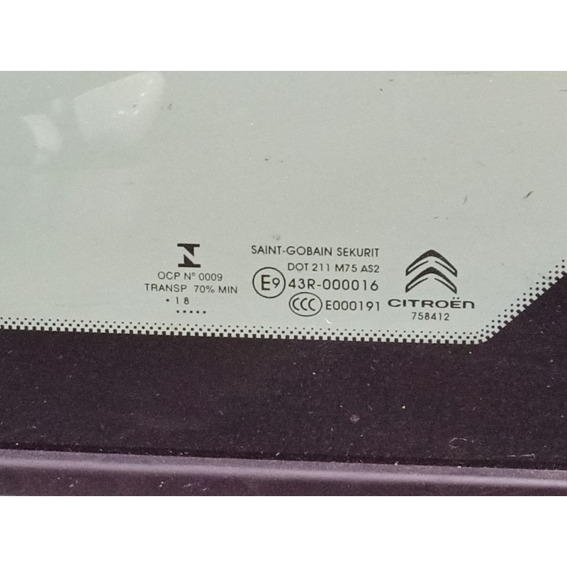 Recambio de luna custodia delantera izquierda para citroën c4 spacetourer (3d_) 1.5 bluehdi 130 referencia OEM IAM 43r000016  