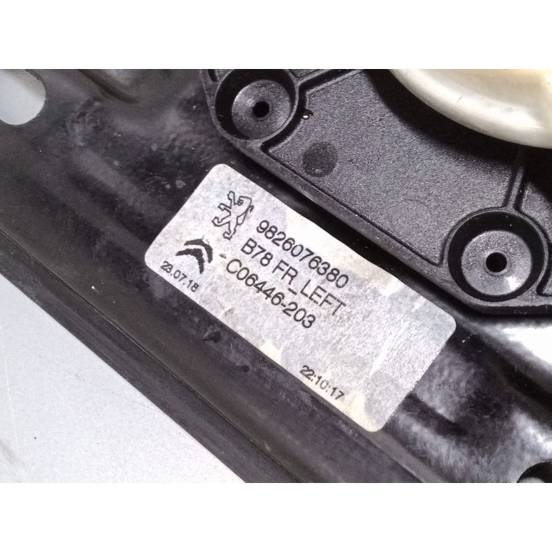 Recambio de elevalunas delantero izquierdo para citroën c4 spacetourer (3d_) 1.5 bluehdi 130 referencia OEM IAM 9825709780982607