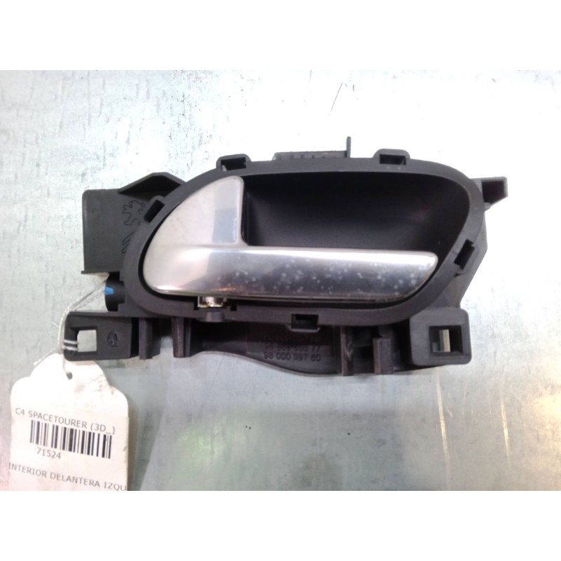 Recambio de maneta interior delantera izquierda para citroën c4 spacetourer (3d_) 1.5 bluehdi 130 referencia OEM IAM 9660525480 