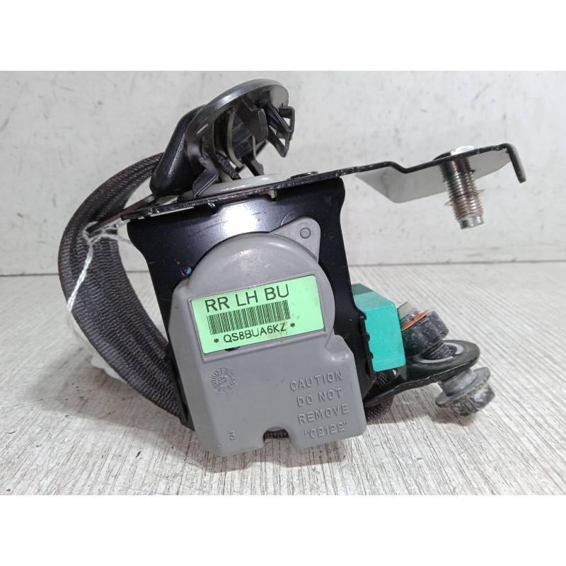 Recambio de cinturon seguridad trasero izquierdo para chevrolet aveo / kalos sedán (t250, t255) 1.4 referencia OEM IAM 852832  