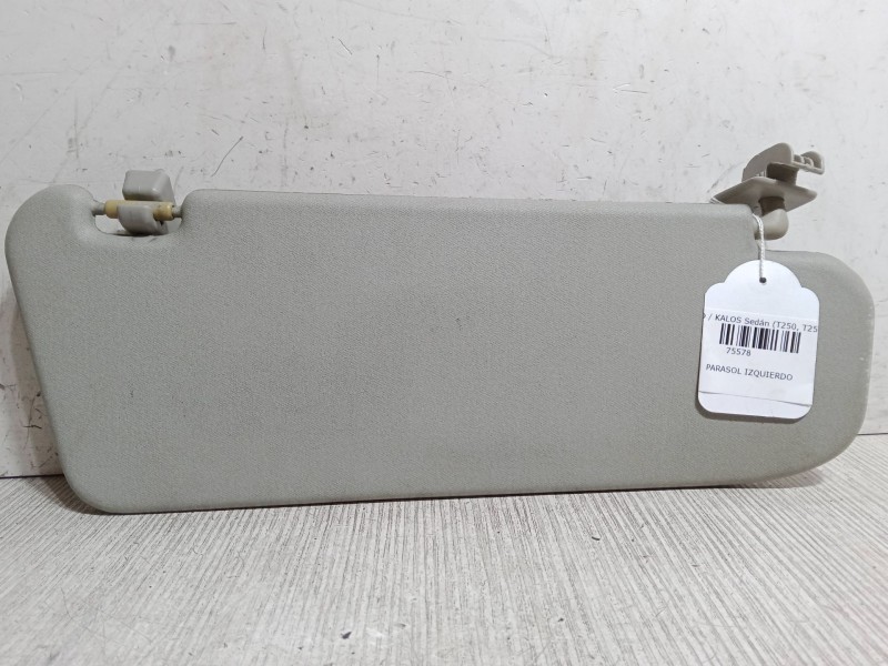Recambio de parasol izquierdo para chevrolet aveo / kalos sedán (t250, t255) 1.4 referencia OEM IAM   