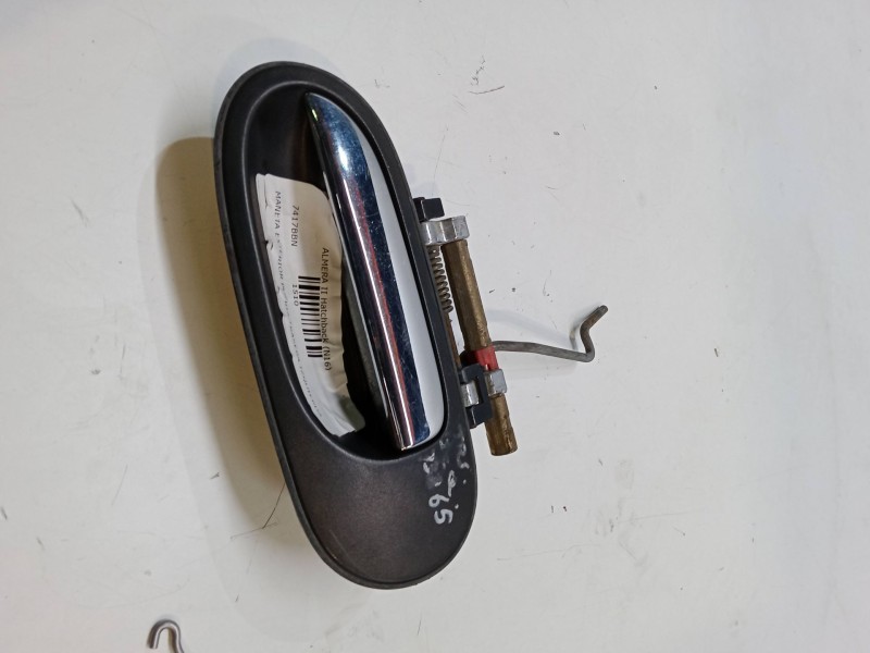 Recambio de maneta exterior puerta trasera izquierda para nissan almera ii hatchback (n16) 2.2 di referencia OEM IAM   