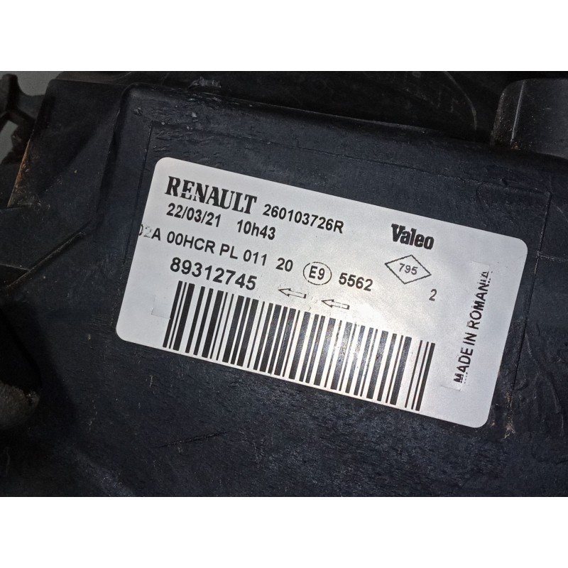 Recambio de faro derecho para renault megane ii station wagon (km0/1_) 1.6 16v referencia OEM IAM   