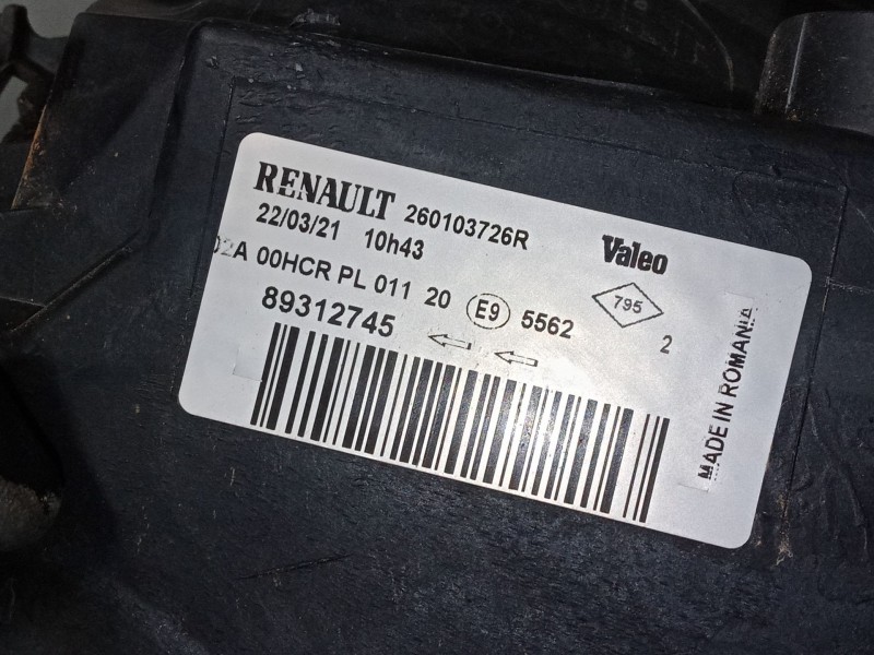 Recambio de faro derecho para renault megane ii station wagon (km0/1_) 1.6 16v referencia OEM IAM   