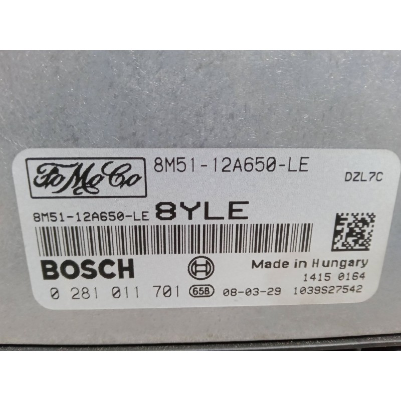 Recambio de centralita motor uce para ford focus ii (da_, hcp, dp) 1.6 tdci referencia OEM IAM 8M5112A650LE  