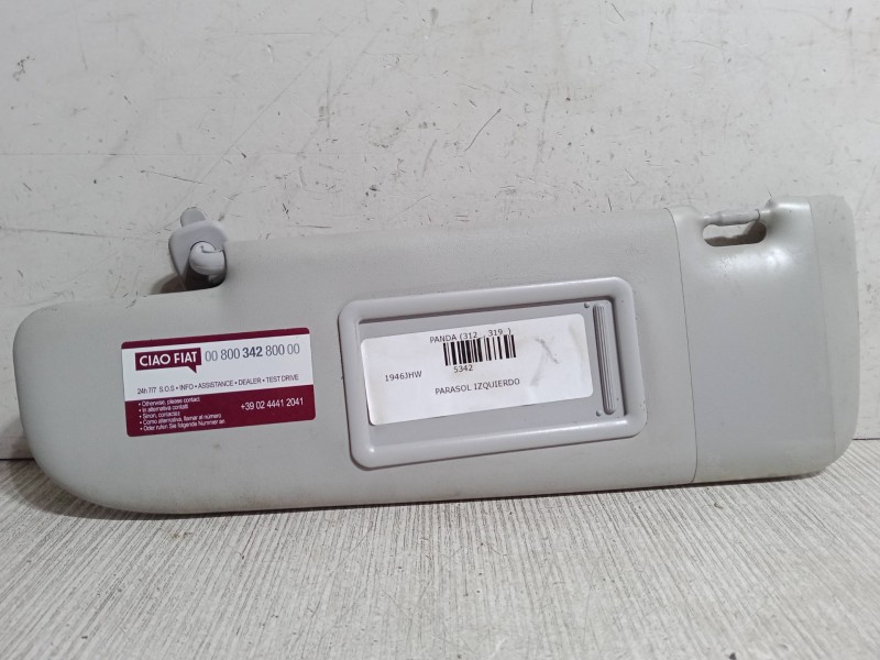 Recambio de parasol izquierdo para fiat panda (312_, 319_) 1.2 (312pxa1a) referencia OEM IAM   