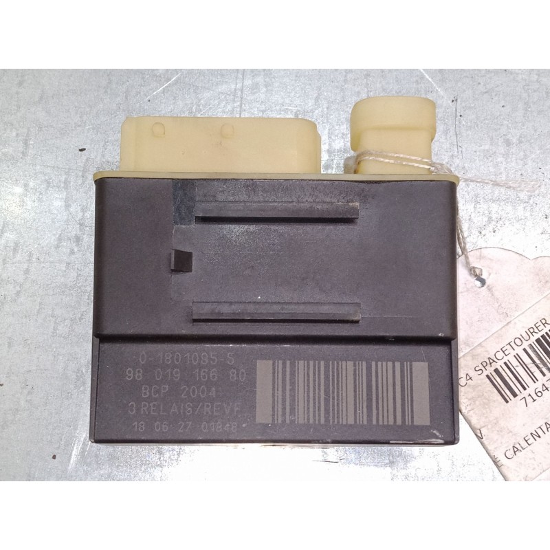 Recambio de relé calentadores ventiladores para citroën c4 spacetourer (3d_) 1.5 bluehdi 130 referencia OEM IAM 9801916680  