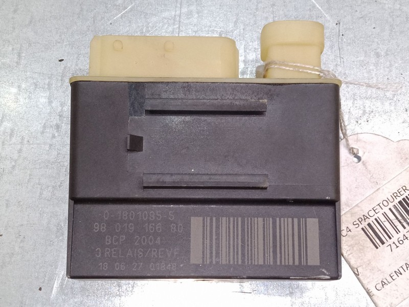 Recambio de relé calentadores ventiladores para citroën c4 spacetourer (3d_) 1.5 bluehdi 130 referencia OEM IAM 9801916680  