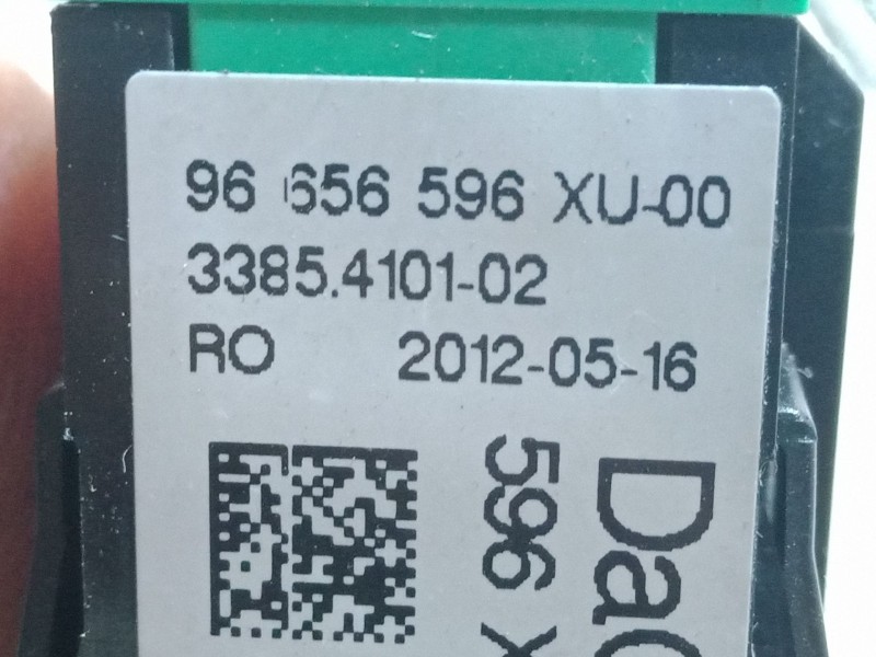 Recambio de interruptor cerradura central para citroën c3 ii (sc_) 1.4 hdi 70 (sc8hzc, sc8hr0, sc8hp4) referencia OEM IAM 966565