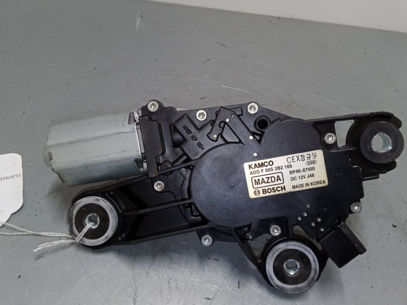 Recambio de motor limpia trasero para mazda 3 (bk) 1.6 (bk14) referencia OEM IAM BP4K67450  