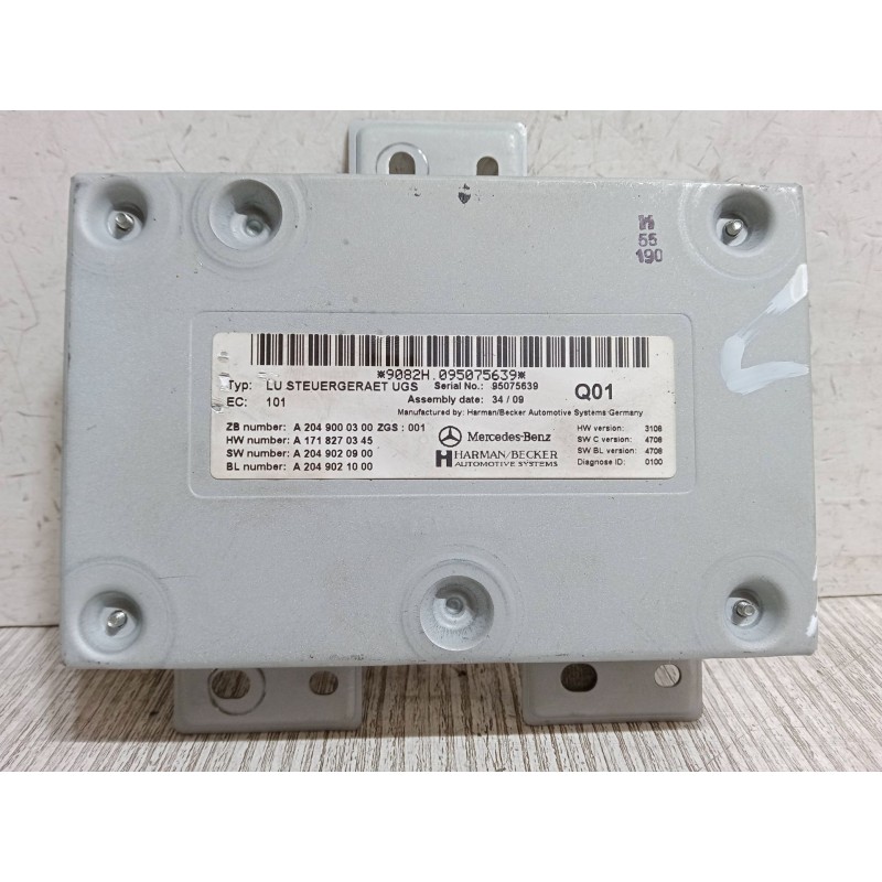 Recambio de modulo multimedia para mercedes-benz clase m (w164) ml 350 cdi 4-matic (164.122) referencia OEM IAM A1718270345  