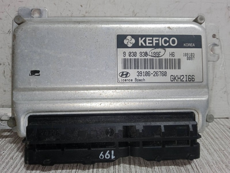 Recambio de centralita motor uce para hyundai coupe ii (gk) 1.6 16v referencia OEM IAM 39106-26760  9030930199F