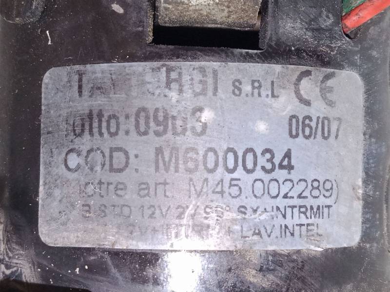 MOTOR LIMPIA DELANTERO m600034 