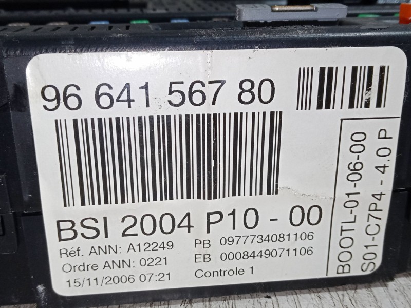 Recambio de bsi para citroën c2 (jm_) 1.4 hdi referencia OEM IAM 9664156780  