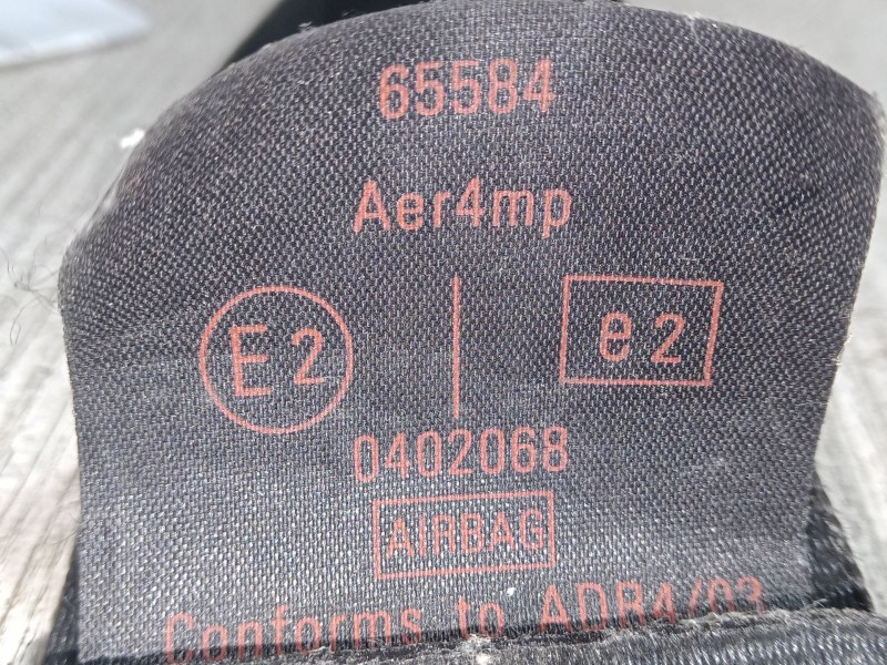 Recambio de cinturon seguridad delantero izquierdo para citroën c2 (jm_) 1.4 hdi referencia OEM IAM 0402068  