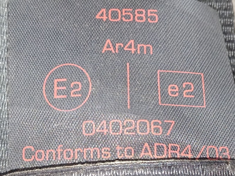 Recambio de cinturon seguridad trasero izquierdo para citroën c2 (jm_) 1.4 hdi referencia OEM IAM 0402067  