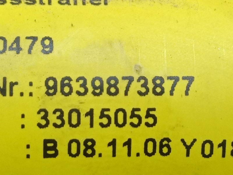 Recambio de anclaje cinturon delantero derecho para citroën c2 (jm_) 1.4 hdi referencia OEM IAM 9639873877  