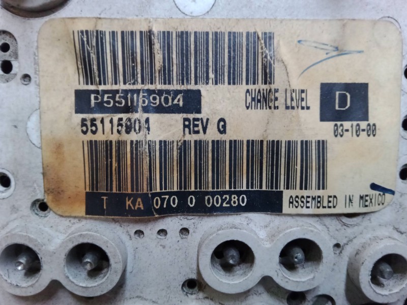 Recambio de mando calefaccion / a/a para jeep grand cherokee ii (wj, wg) 3.1 td 4x4 referencia OEM IAM P55115904  55115904