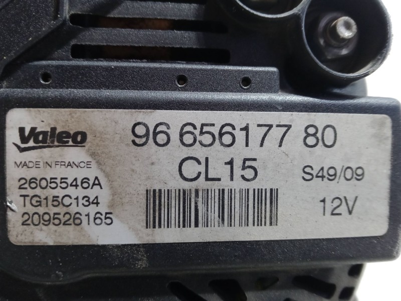 Recambio de alternador para citroën c4 coupé (la_) 1.6 hdi referencia OEM IAM 9665617780  