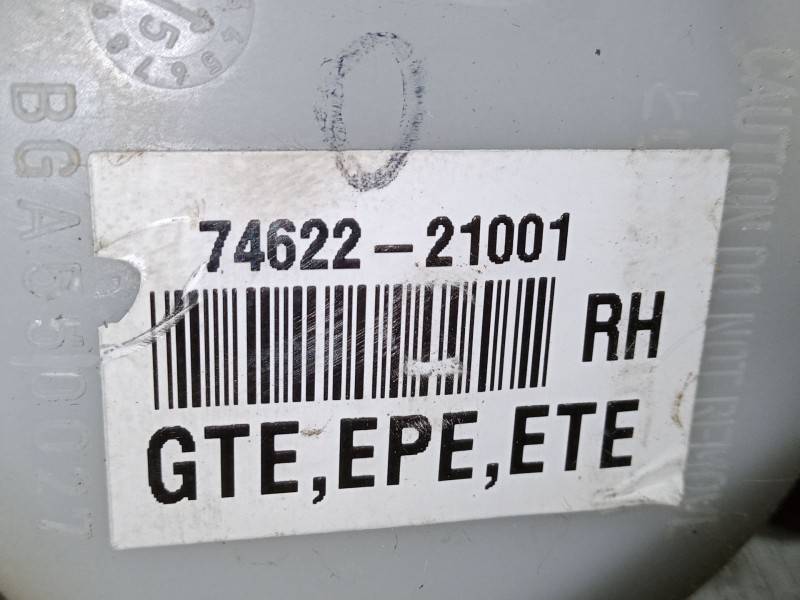 Recambio de cinturon seguridad delantero derecho para ssangyong rodius i 2.7 xdi referencia OEM IAM 7462221001   Recambio de cinturon seguridad delantero derecho para ssangyong rodius i 2.7 xdi referencia OEM IAM 7462221001