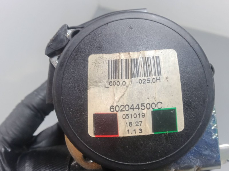 Recambio de cinturon seguridad trasero central para seat leon (1p1) 1.6 referencia OEM IAM 1P0857807BRAA  