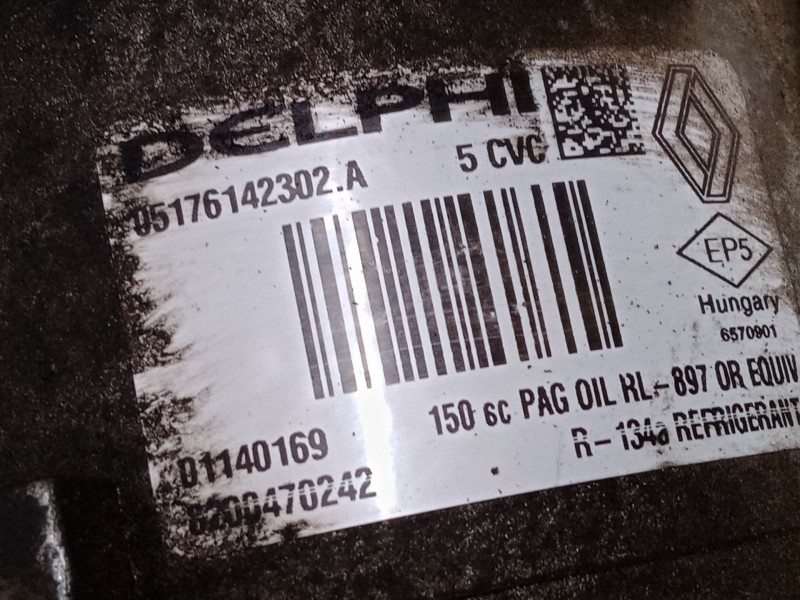 Recambio de compresor a/a para renault megane ii station wagon (km0/1_) 1.6 16v referencia OEM IAM 8200470242  