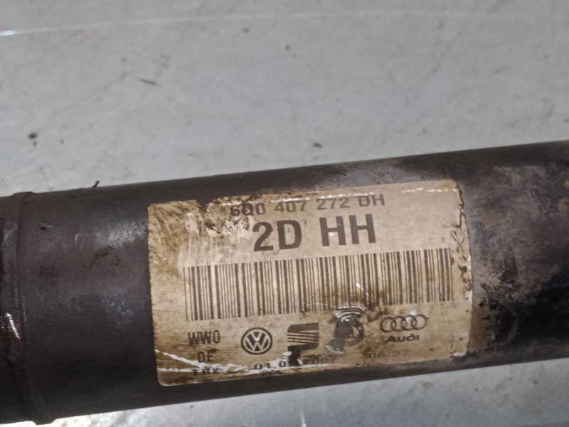 Recambio de transmision delantera derecha para seat ibiza iii (6l1) 1.9 tdi referencia OEM IAM 6Q0407272DH  