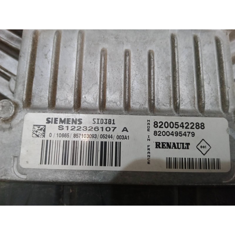 Recambio de centralita motor uce para renault scénic ii (jm0/1_) 1.5 dci (jm1e, jm16) referencia OEM IAM 8200542288 S122326107 8 Recambio de centralita motor uce para renault scénic ii (jm0/1_) 1.5 dci (jm1e, jm16) referencia OEM IAM 8200542288 S122326107 8