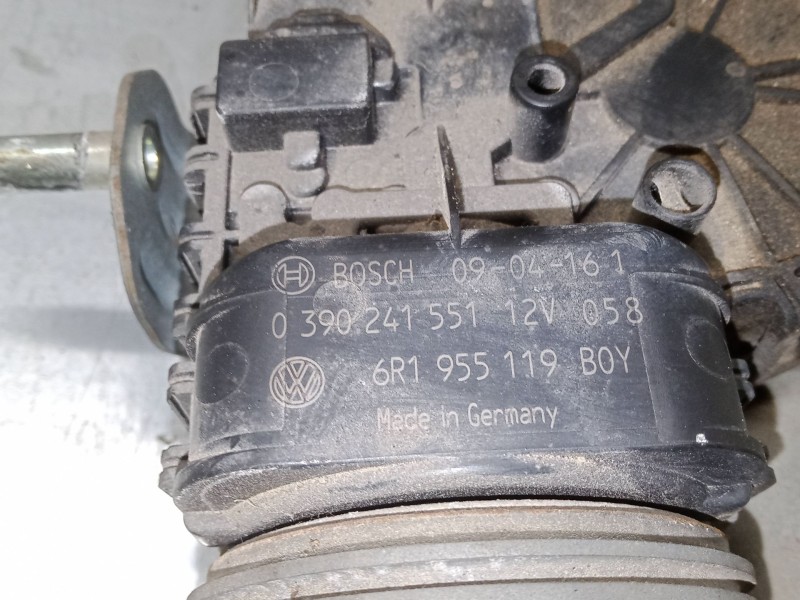 Recambio de motor limpia delantero para seat ibiza iv sc (6j1, 6p5) 1.2 referencia OEM IAM 6R1955119  0390241551 Recambio de motor limpia delantero para seat ibiza iv sc (6j1, 6p5) 1.2 referencia OEM IAM 6R1955119  0390241551