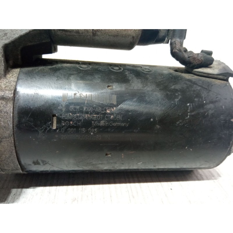 Recambio de motor arranque para citroën jumper ii furgoneta 2.2 hdi 110 referencia OEM IAM 0001115093  CC1T-11000-AB