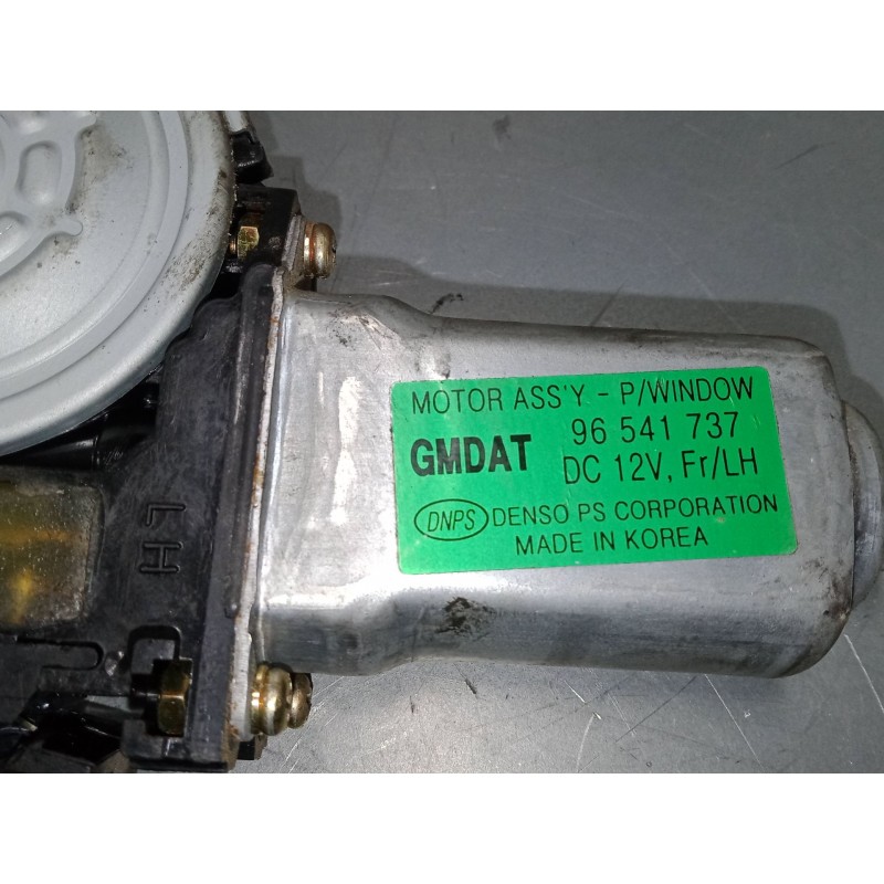 Recambio de motor elevaluna delantero izquierdo para chevrolet aveo / kalos hatchback (t200) 1.4 16v referencia OEM IAM 96541737 Recambio de motor elevaluna delantero izquierdo para chevrolet aveo / kalos hatchback (t200) 1.4 16v referencia OEM IAM 96541737