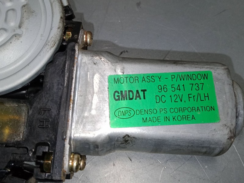 Recambio de motor elevaluna delantero izquierdo para chevrolet aveo / kalos hatchback (t200) 1.4 16v referencia OEM IAM 96541737 Recambio de motor elevaluna delantero izquierdo para chevrolet aveo / kalos hatchback (t200) 1.4 16v referencia OEM IAM 96541737