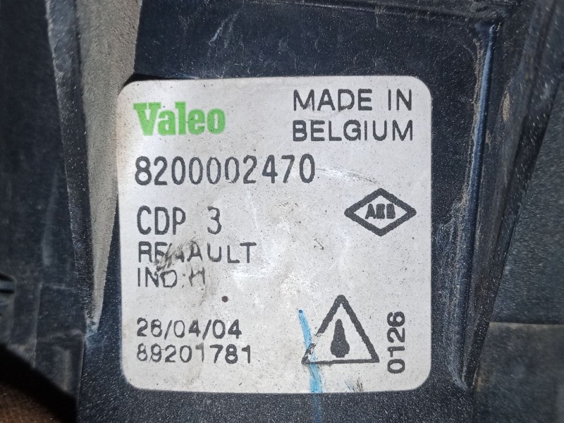 Recambio de faro antiniebla trasero izquierdo para renault espace iv (jk0/1_) 2.2 dci (jk0h) referencia OEM IAM 8200002470  