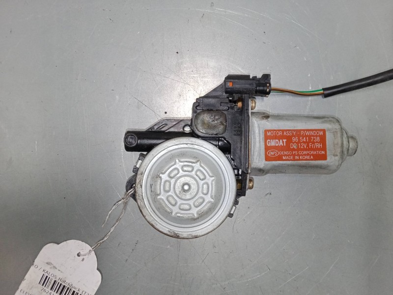 Recambio de motor elevaluna delantero derecho para chevrolet aveo / kalos hatchback (t200) 1.4 16v referencia OEM IAM 96541738   Recambio de motor elevaluna delantero derecho para chevrolet aveo / kalos hatchback (t200) 1.4 16v referencia OEM IAM 96541738