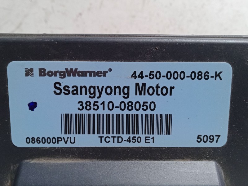 Recambio de centralita airbag para ssangyong rodius i 2.7 xdi referencia OEM IAM 3851008050  