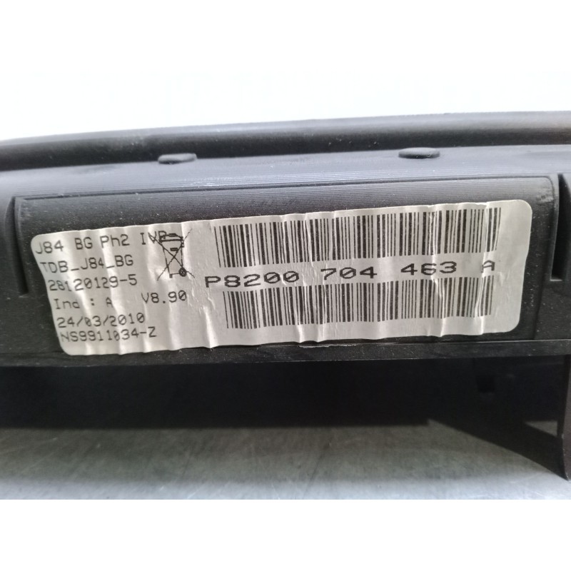 Recambio de cuadro instrumentos para renault scénic ii (jm0/1_) 1.5 dci (jm1e, jm16) referencia OEM IAM P8200704463A  