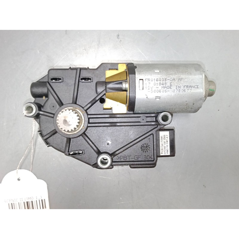 Recambio de motor techo solar para renault scénic ii (jm0/1_) 2.0 (jm05, jm0u, jm1n, jm1u, jm2v) referencia OEM IAM FR01600350A 
