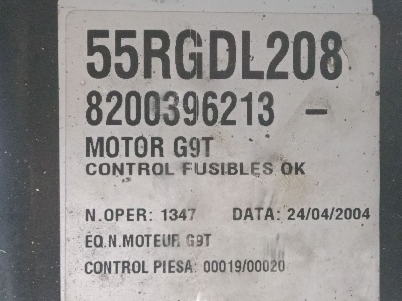 Recambio de bsm para renault espace iv (jk0/1_) 2.2 dci (jk0h) referencia OEM IAM 8200396213  