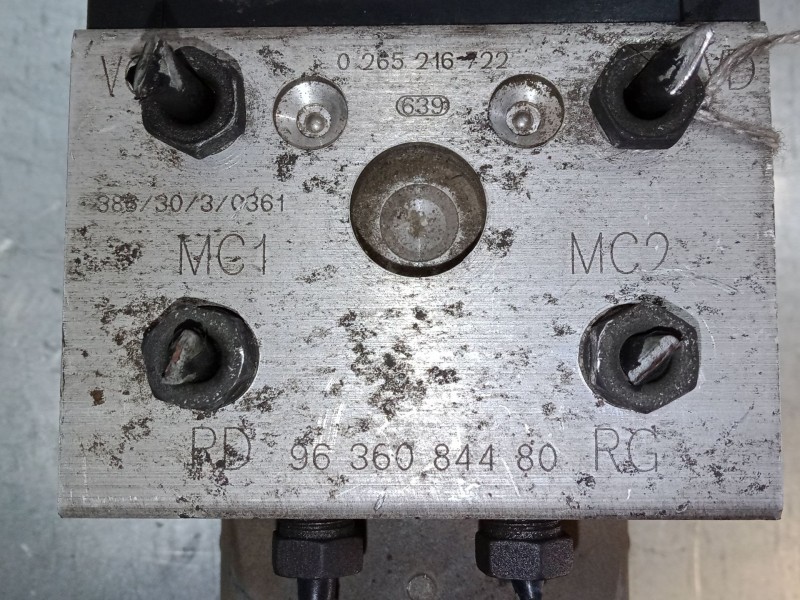 Recambio de abs para citroën xsara (n1) 1.6 16v referencia OEM IAM 9636084480 0273004440 0265216722