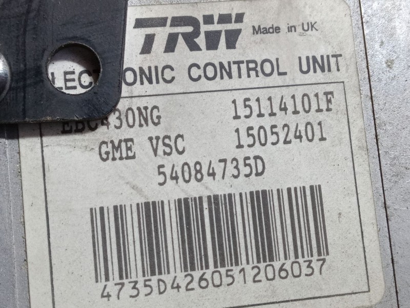 Recambio de abs para opel vectra c gts (z02) 1.9 cdti (f68) referencia OEM IAM 54084735D  