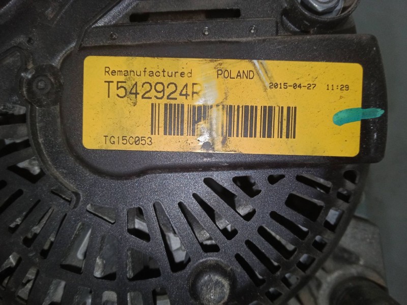 Recambio de alternador para peugeot 307 (3a/c) 2.0 hdi 90 referencia OEM IAM T542924R  TG15C053