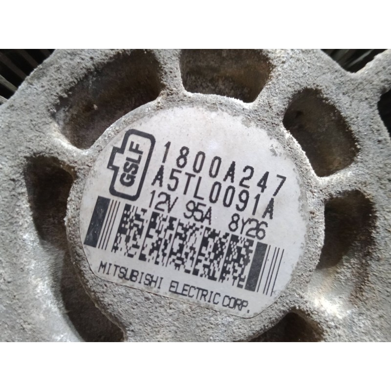 Recambio de alternador para mitsubishi colt vi (z3_a, z2_a) 1.3 (z21a) referencia OEM IAM 1800A247  A5TL0091A