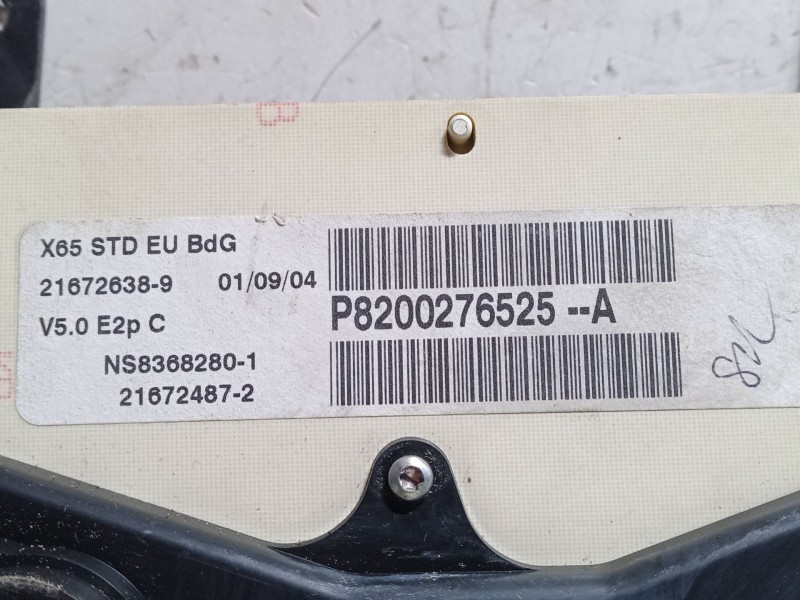 Recambio de cuadro instrumentos para renault clio ii (bb_, cb_) 1.2 (bb0a, bb0f, bb10, bb1k, bb28, bb2d, bb2h, cb0a,... referenc